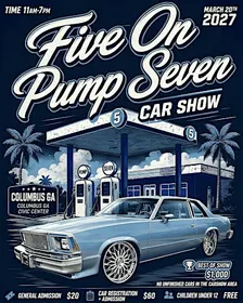 FiveOnPumpSeven Presents: 3rd Annual Car Show