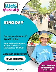Kids Markets at Dino Day