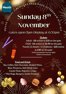 Meath School Fireworks 2026
