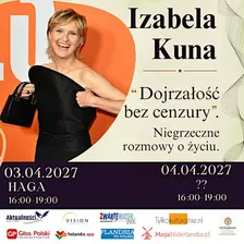 Iza Kuna w Eindhoven! "Dojrzałość bez cenzury. Niegrzeczne rozmowy o życiu"