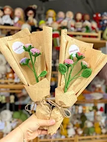 Multiheaded Rose Bouqet Crochet Class in Brisbane