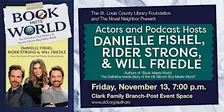 Author Event - Danielle Fishel, Rider Strong, and Will Friedle