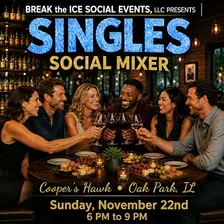 Singles Social Mixer Oak Park, IL Cooper's Hawk