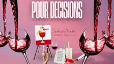 Pour Friendsgiving Decisions a Comedy Paint and Wine Tasting
