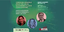 CONSEGNA REWORLD PRIZE FOR SOCIAL SUSTAINABILITY 2026 TERZA EDIZIONE