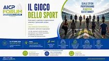 XV Forum AICP 2026: "Il Gioco dello Sport"