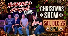 Never Never Christmas Party at Barrel House Live!