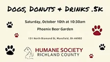 Dogs, Donuts & Drinks .5K October 10, 2026