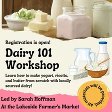 Dairy 101 Workshop
