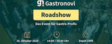Roadshow-Alarm in Frankfurt: Erlebe Gastronovi live im Depot 1899!
