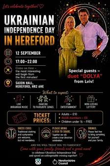 Ukrainian Independence Day in Hereford  / День Незалежності України
