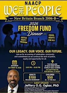 We The People - 2026 New Britain NAACP Freedom Fund Dinner