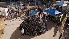 Les pyramides de chaussures 2026 Handicap International