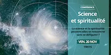Conférence — Science et spiritualité, avec Reza Moghaddassi
