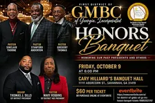 1st District of GMBC of Ga. Inc. Honors Banquet