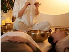 For Two People: A Synchronized Harmony through Sound Massage & Healing