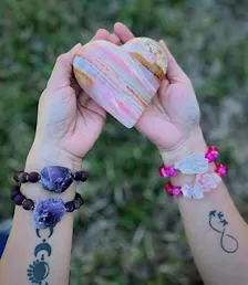Serenity Sips  Crystal Bracelet Making Workshop
