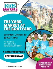 Kids Markets at the Yard Market at the Boatyard