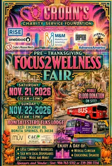 Crohn's Charity "Focus2Wellness" Fair (Fundraiser)