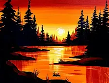 Wine trail - Vermont Painting & Sip