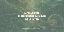 Conferència: Matemàtiques, el llenguatge harmònic de la natura