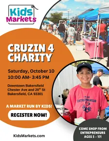 Kids Markets at Cruizin 4 Charity