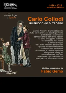 Etnodramma presenta "Carlo Collodi - Un pinocchio di troppo"