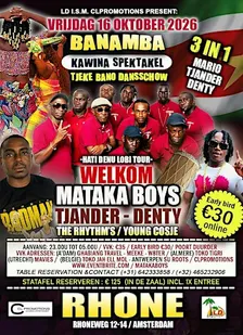 WELKOM MATAKA BOYS/ EARLY BIRD TICKETS
