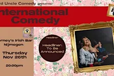 International Stand Up Comedy @Tierneys Nijmegen