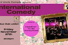 International Stand Up Comedy @Qbus Club Leiden