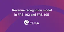 Revenue recognition model in FRS 102 and FRS 105