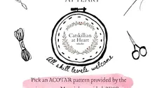 ACOTAR Embroidery Workshop Hosted by Catskillian at Heart