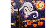 Van Gogh’s Starry Night - Halloween II - Paint and Sip in Tyler | Classpop!™