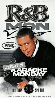 R&B Karaoke Mondays are Back @Bassline