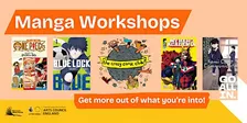 Go all in with West Sussex Libraries: Manga Workshops 15–18-year-olds