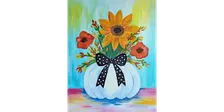 Pumpkin Full of Posies - Paint and Sip in Tyler | Classpop!™