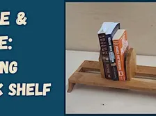 MAKE & TAKE: Sliding Book Shelf