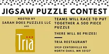 Team Jigsaw Puzzle Contest at Tria Restaurant - October 2026