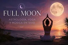 FULL MOON Yoga by the Sea with Live music