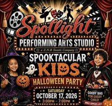 SPOTLIGHT’S SPOOKTACULAR KIDS HALLOWEEN PARTY