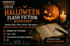 Halloween Horror Writing Flash Fiction Workshop.
