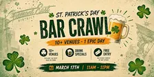 St Patricks Day Bar Crawl | Fremont Street