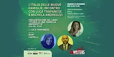 L'ITALIA DELLE NUOVE FAMIGLIE: INCONTRO CON LUCA TRAPANESE