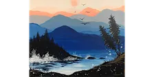 Misty Mountains - Paint and Sip in Cincinnati | Classpop!™
