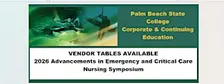 2026 Nursing Symposium Vendor Tables