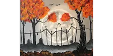 Haunted Moon - Paint and Sip in Cincinnati | Classpop!™