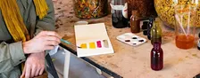 Atelier peinture végétale / Workshop plantaardige verf