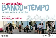 Banco de Tempo da Biblioteca de Belém - 1º Aniversário