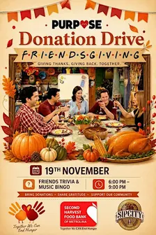 FriendsGiving | Trivia & Music Bingo