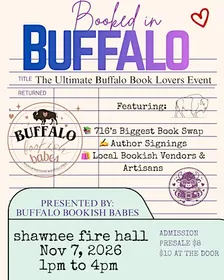 Booked in Buffalo : THE ULTIMATE BUFFALO BOOK LOVERS EVENT